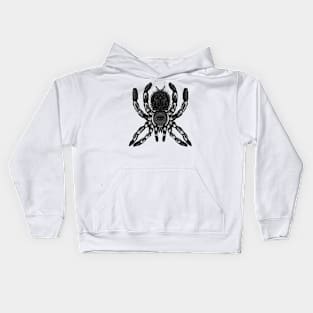 Tarantula Pixel Art 8 Kids Hoodie